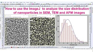 Grain size analysis using ImageJ software for SEM, TEM and AFM images (part 2)