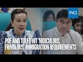 Poe and Tulfo hit &#39;ridiculous, frivolous&#39; immigration requirements