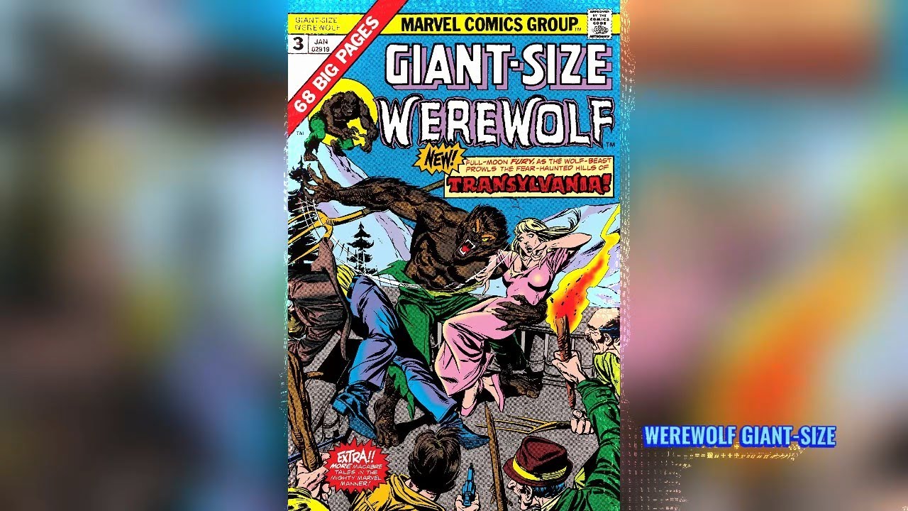 История Marvel Comics: Werewolf Giant-Size № 3 (январь 1975 г.) 