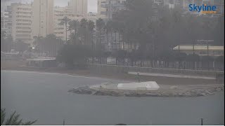 ⚠️🌩️ Weather Alert in Malaga - Spain | SkylineWebcams