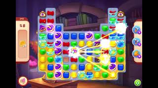 HomeScapes Level 245 no boosters (12 moves)