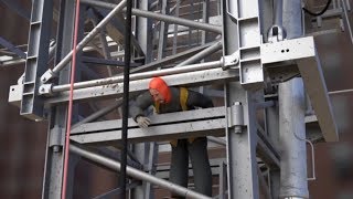 Tower Crane Crushes Worker  Personal Injury Animation