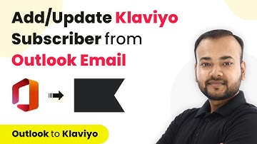 How to Add or Update Klaviyo Subscriber from Outlook Emails | Klaviyo Outlook Integration