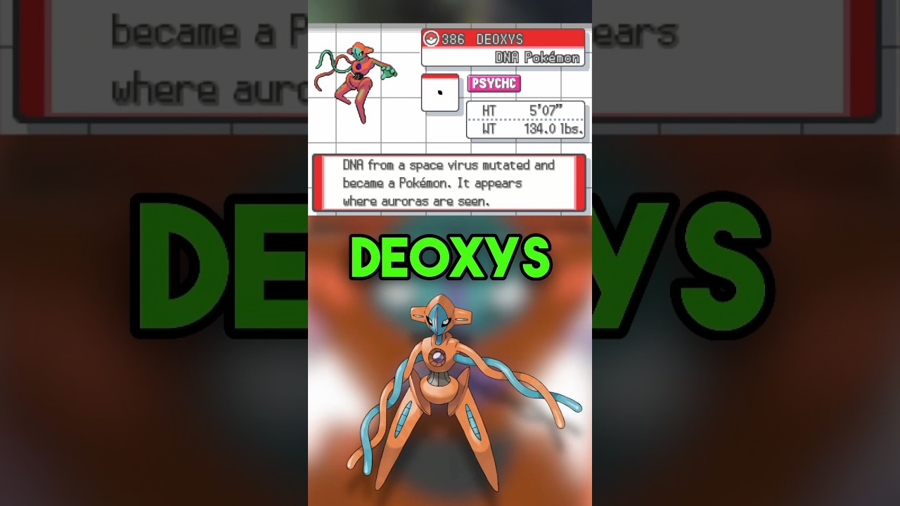 deoxys all attacks & moves (Pokemon)@TSCRChannel 