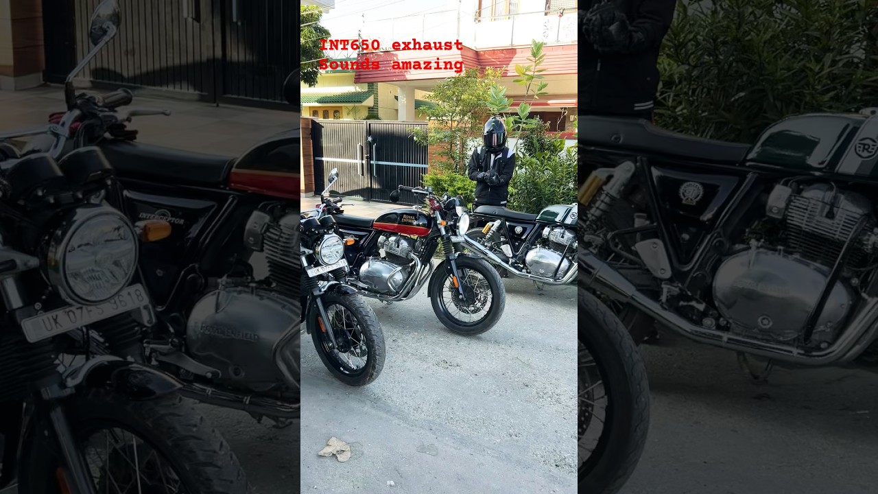 Interceptor 650 exhaust note 
