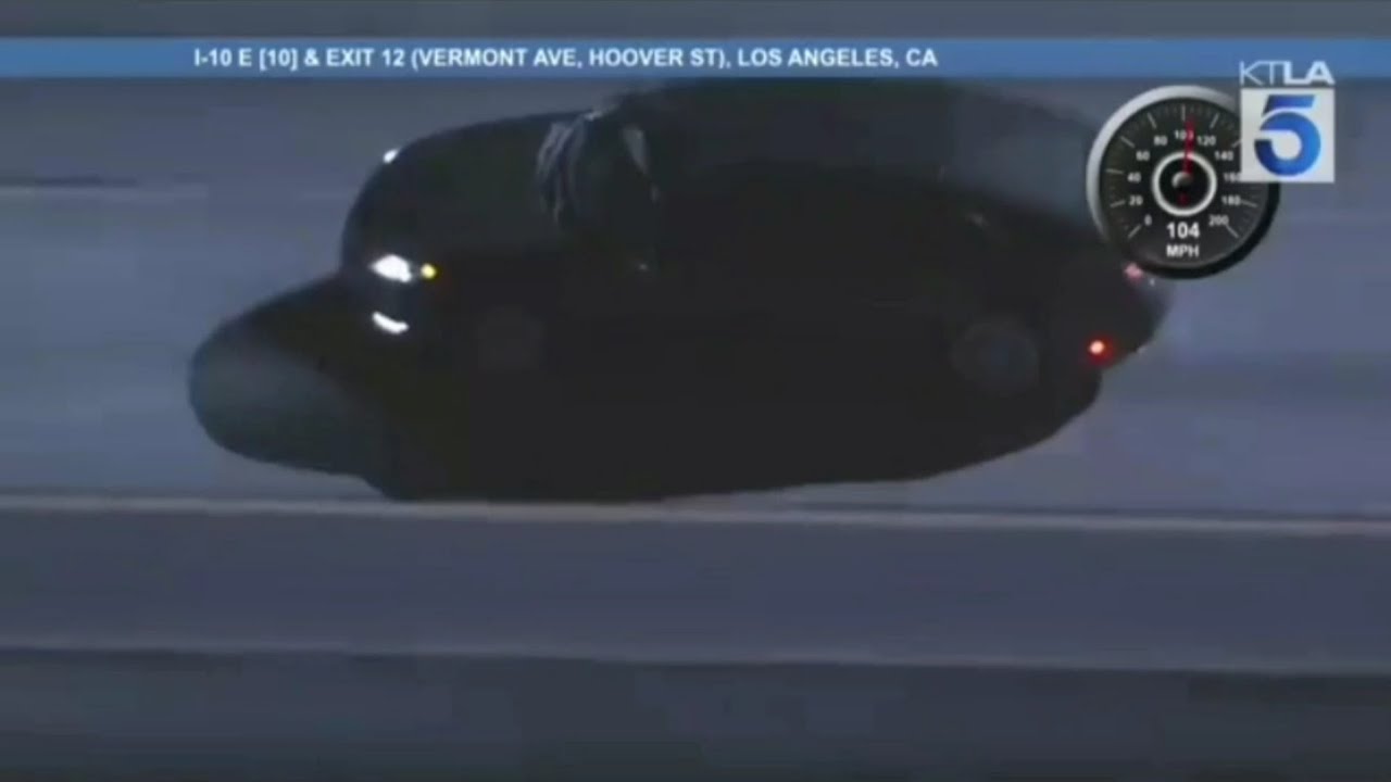 Police chase suspect over 100 MPH through Orange and Los Angeles ...