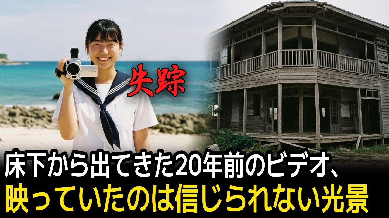 平成5年 沖縄修学旅行で消えた女子高生3人…平成25年 解体現場で発見された古いビデオカメラが暴いた衝撃の真実