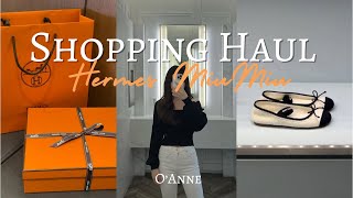 Hermes Unboxing🧡 | MiuMiu 24 s/s try on haul | JaJu | Favorite Taco,Pizza | Cute Cafe in Seoul