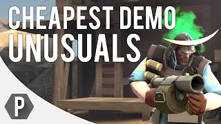 Top 5 Cheapest Demoman Unusuals [TF2]