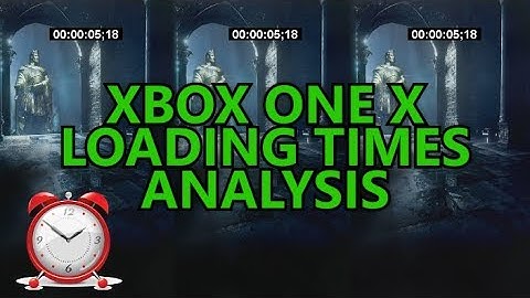 Xbox One X - Loading Times Analysis (S vs X, Enhanced Games, Back Compat, External HDD)