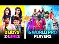   is back 2 girls and 2 boys vs 6 world pro players funny gameplay tamil214