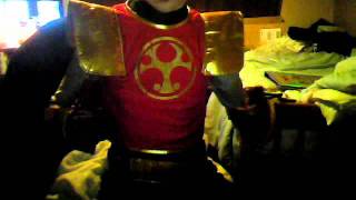 Crimson Thunder Ranger Cosplay