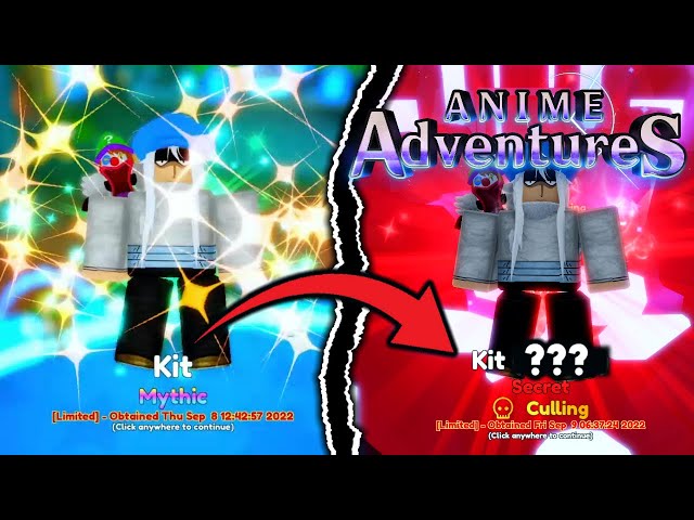 🐛UPD 4] Anime Adventures Kite Limited Secret Unit Mythics