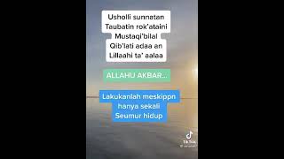 doa sembahyang taubat doa sembahyang taubat