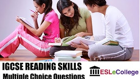 IGCSE ESL Reading Exercise 4 (Top Tips)