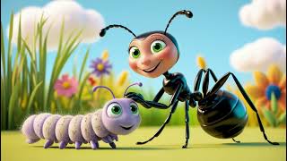 Antonia and the Little Caterpillar 🐜🦋 | Magical Friendship Story for Kids & Families