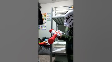 Darth vader kills  his own soldier