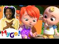 Tie Your Shoes Song | CoComelon - Nursery Rhymes | MyGo! Sign Language For Kids | ASL