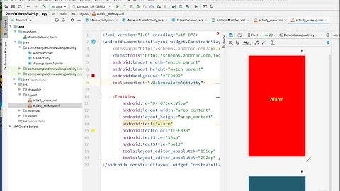 ⏰Android Alarm Which Opens an Activity even When in Lockscreen or 📳App is Closed