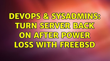 DevOps & SysAdmins: Turn server back on after power loss with FreeBSD