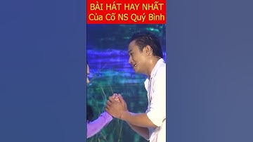 Bài Hát Hay Nhất Của Cố NS Quý Bình  #nhacbolero #quybinh
