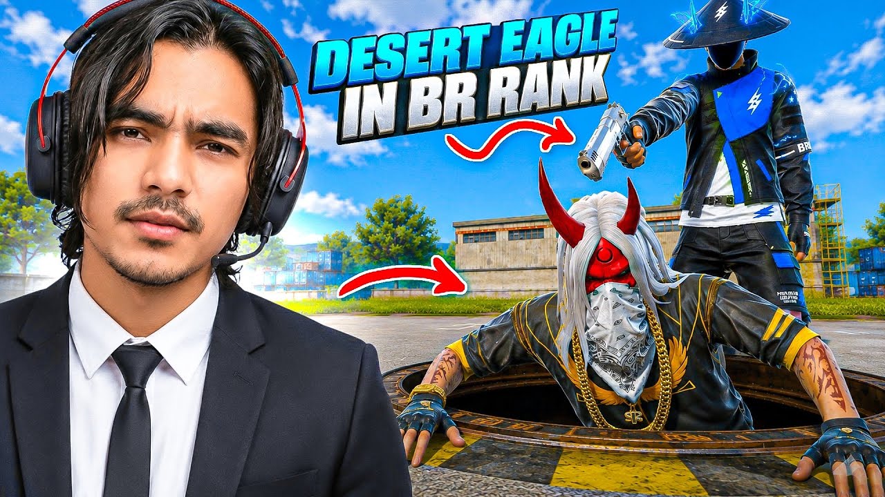 I Got Desert in BR Ranked Match ❓King is Back☠️