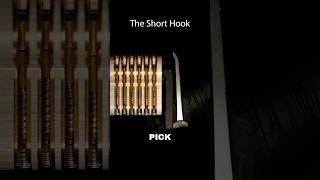 The short hook is the golden standard for single pin picking. #shorts #edc #diy #locks