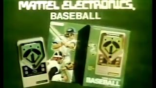 Mattel Electronics Baseball Commercial (1979)