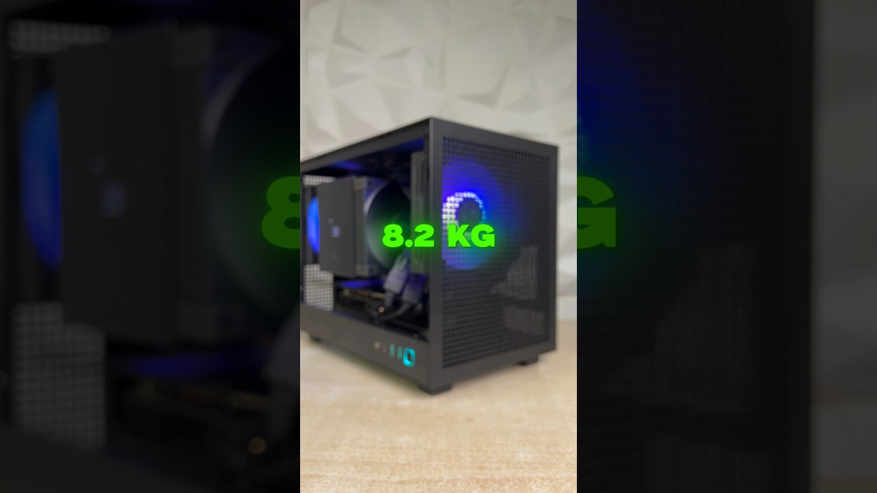 Smallest Gaming/Editing PC Build😱 