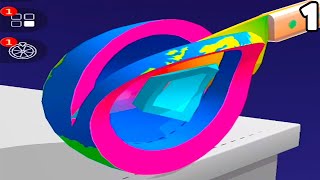 ASMR SLICING - ALL LEVELS! NEW GAME ASMR Slicing SLICE IT ALL level 1 screenshot 5