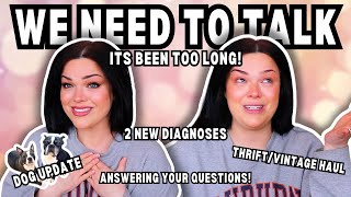 Its 2025... A LOT HAS HAPPENED! | Life Update GRWM Q&A + Thrift/Vintage Haul!