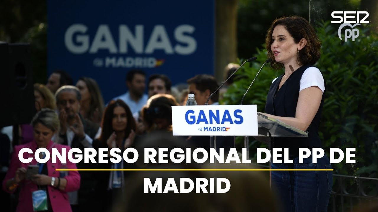 DIRECTO: Sigue el Congreso regional del Partido Popular (PP) de Madrid