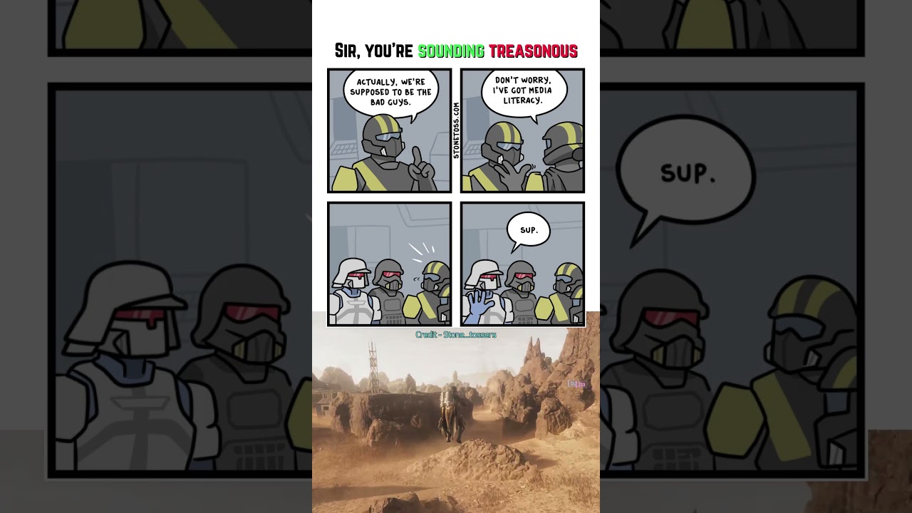 Sir, You're Sounding Treasonous - Helldivers 2