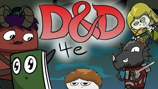 D&D 4e was a game || Memories from an older D&D edition