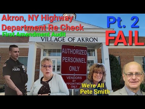 AKRON، NY FAIL REVISIT، شکست شماره 2 بدون احترام به عموم در Akron