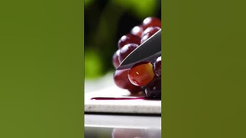 Glass Grape Crush in 4K | Slow Motion ASMR with Deep Purple Juice 🍇