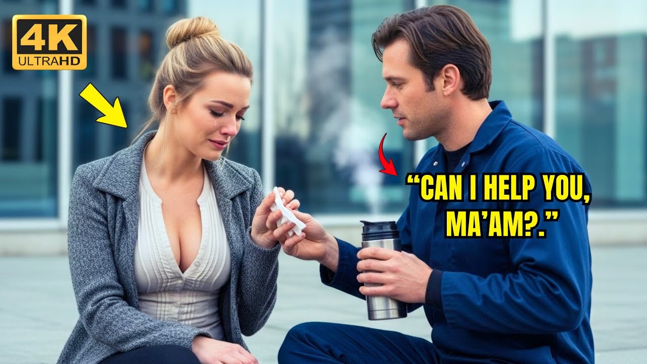 Female CEO Lost Everything, Until A Single Dad Janitor Changed Her Life In Seconds