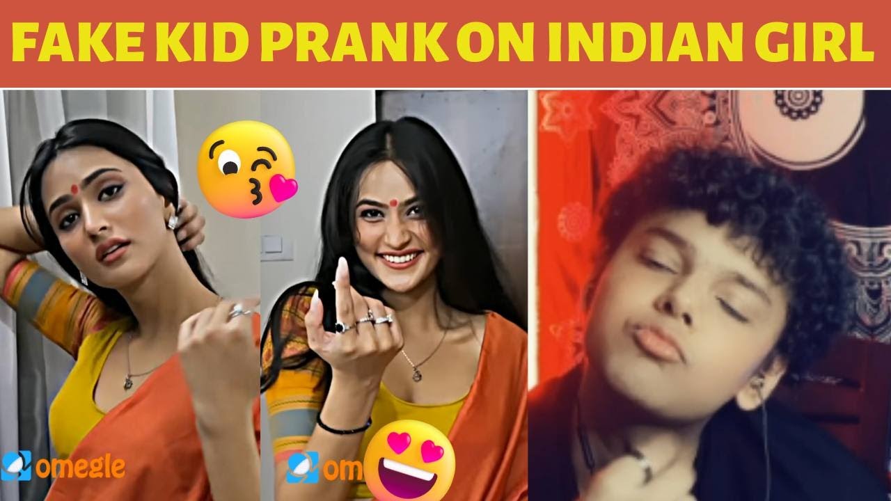 BREAKUP💔PARTY WITH CRAZY GIRLS ON OMEGLE | FAKE KID PRANK ON OMEGLE @ajjuog #omegle #bodybuilding