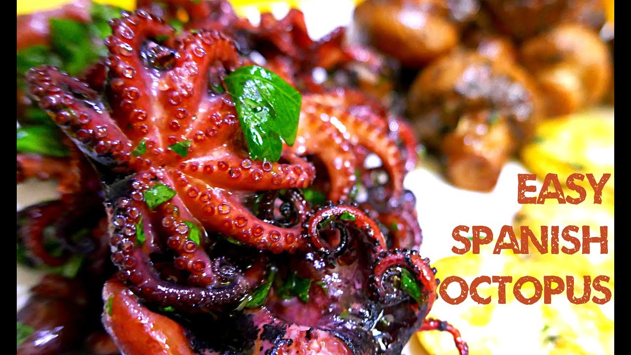 Easy and Delicious Spanish Baby Octopus