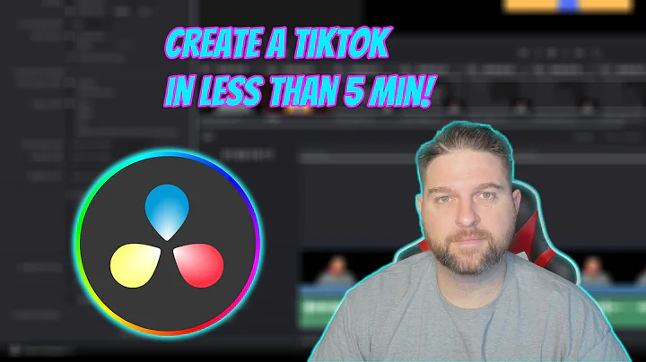 Create a TikTok using Davinci Resolve in less than 5 Min!