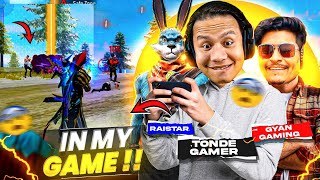 Tonde Gamer in My Game😱Raistar vs Gyan Gaming 👑Garena Free Fire 🇮🇳 #freefire