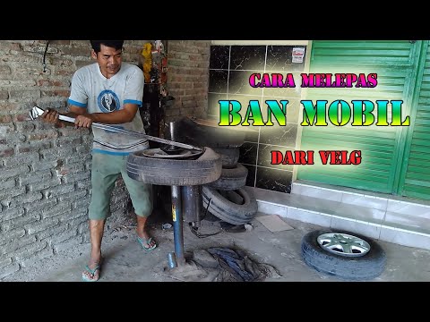 Video: Bagaimana cara melepaskan ban kecil dari pelek?