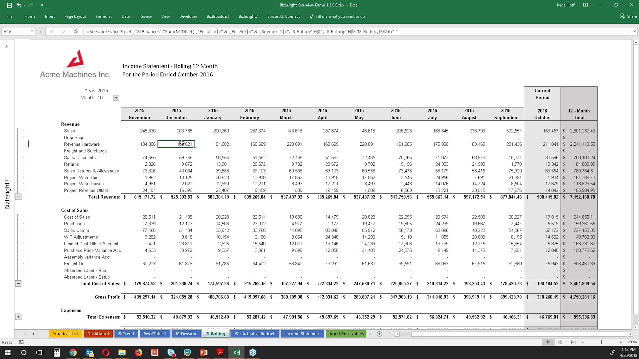 BizNet Software   We Make Excel Reporting Fun