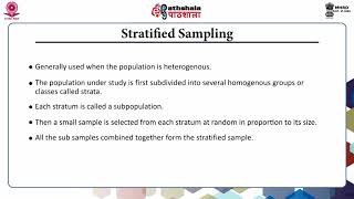 Sampling Techniques in Biostatistics II