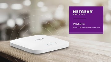Introducing the NETGEAR AX1800 WiFi 6 PoE Wireless Access Point | WAX214