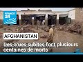 En afghanistan des crues subites font plusieurs centaines de morts selon lonu  france 24