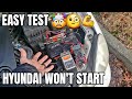 Hyundai Sonata No Start Diagnosis How to Check Test Starter Battery Wires Alternator Relay Fuses Why