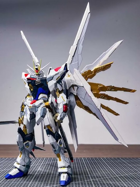 MG Mighty Strike Freedom Gundam #gundam #gunpla #gunplacustom #gunplabuilder #gundamseedfreedom