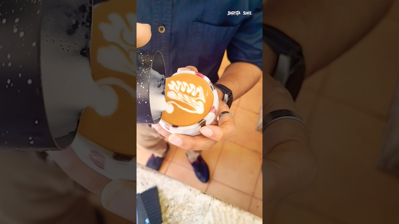 Easy : Swan Latte Art Basic ! 🦢