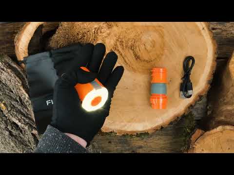 Ліхтар Flextail Tiny Pump 2X з функцією насосу помаранчевий (TY2X1600-OG-i), видео 1